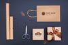 Top View Mock-Up Arrangement For Gifts Psd