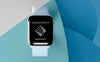 Top View Modern Smartwatch With Screen Mock-Up Presentation Psd
