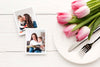 Top View Mothers Day Concept Psd