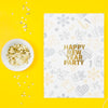 Top View New Year Card Mock-Up Psd