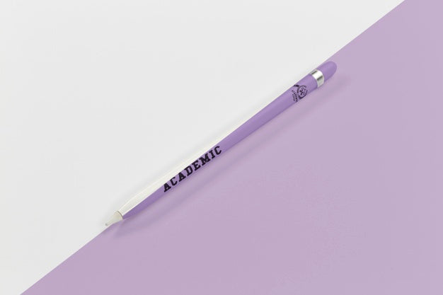 Top View Of Back To School Pen To Write Psd