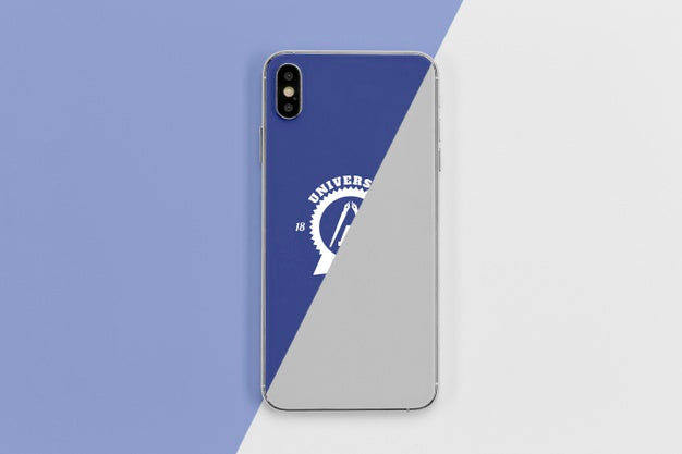 Top View Of Back To School Smartphone Psd