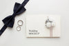 Top View Of Beautiful Wedding Concept Mock-Up Psd