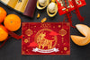 Top View Of Chinese New Year Mock-Up Psd
