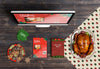 Top View Of Christmas Scene Creator Psd