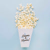 Top View Of Cinema Popcorn In Cup Psd