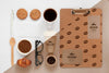 Top View Of Coffee Concept Mock-Up Psd