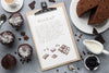Top View Of Delicious Bakery Concept Mock-Up Psd