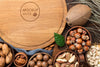Top View Of Delicious Nuts Mock-Up Psd