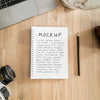 Top View Of Desk Concept Mock-Up Psd