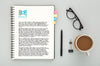 Top View Of Desk Surface With Glasses And Coffee Psd
