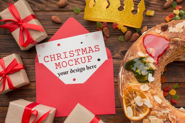 Top View Of Epiphany Concept Mock-Up Psd