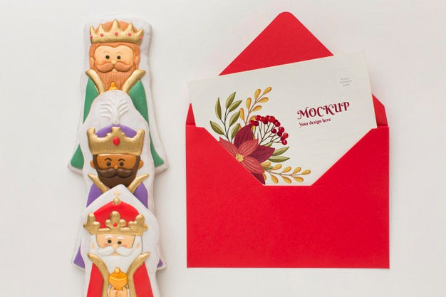 Top View Of Epiphany Concept Mock-Up Psd