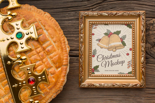 Top View Of Epiphany Concept Mock-Up Psd