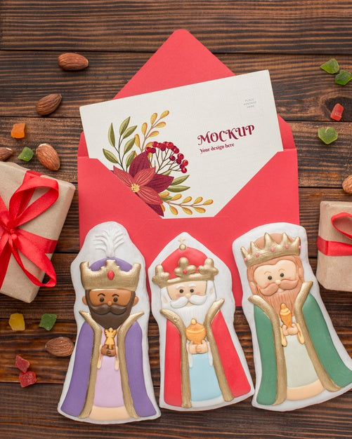 Top View Of Epiphany Concept Mock-Up Psd