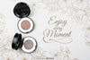 Top View Of Eye Shadow Mock-Up Psd