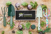 Top View Of Gardening Concept Mock-Up Psd