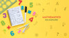 Top View Of Mathematics Background With Notebook And Numbers Psd