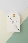 Top View Of Paper Tag Mock-Up Psd