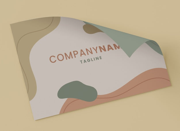 Top View Of Paper With Shapes Psd