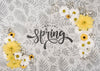 Top View Of Spring Gerbera And Chamomile Psd