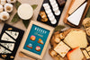 Top View Of Variety Of Cheese With Frame Psd