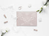 Top View Of Wedding Card With Roses And Clothing Pins Psd