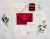 Top View Of Wedding Concept Mock-Up Psd