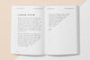 Top View Open Book Mock-Up Psd