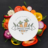 Top View Organic Vegetables With Mock-Up Psd