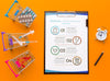 Top View Pills And Clipboard Psd