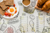 Top View Selection Of Tasty Breakfast Concept Psd