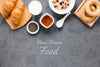 Top View Selection Of Tasty Breakfast Psd