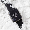 Top View Smartwatch In Snow Psd