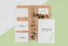 Top View Stationery Leaves And Wood Psd