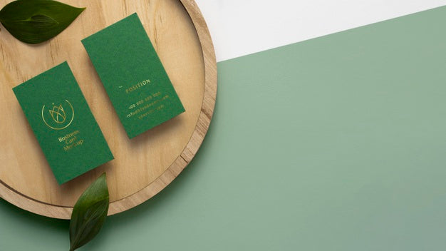 Top View Stationery With Wood And Copy Space Psd