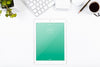Top View Tablet Mockup On Workspace Psd
