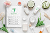 Top View Therapeutic Spa Concept With Mock-Up Psd