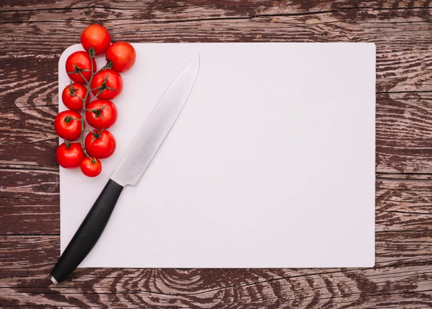 Top View Tomatoes On Table Psd