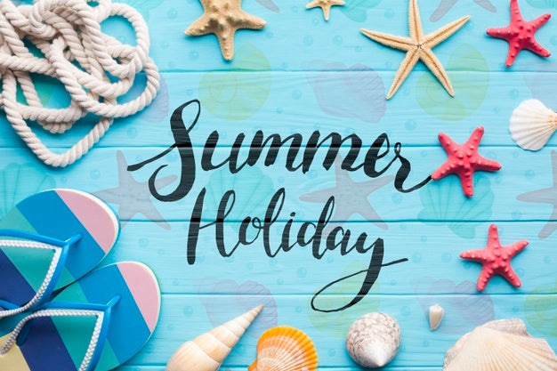 Top View Travel Accessories On The Table Psd