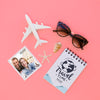 Top View Travel Concept With Sunglasses Psd