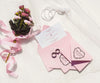 Top View Wedding Ideas With Envelopes And Flowers Psd