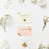 Top View Wedding Invitation With Mock-Up Psd