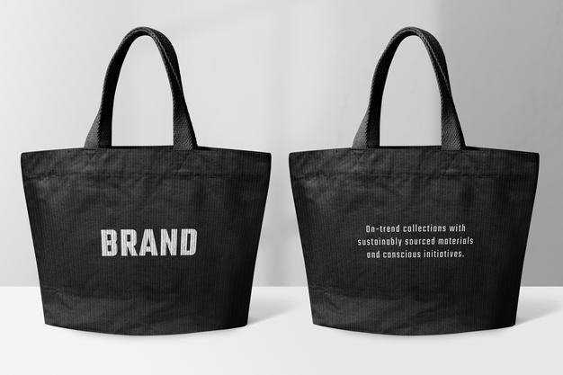 Tote Bag Mockup Fashion Style Psd
