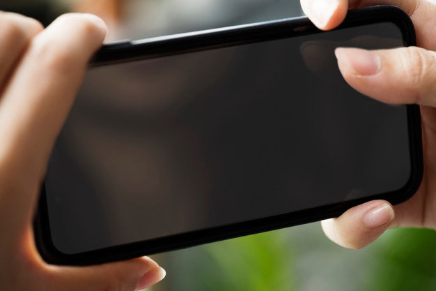 Touchscreen Mobile Phone Mockup Psd