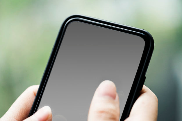 Touchscreen Mobile Phone Mockup Psd