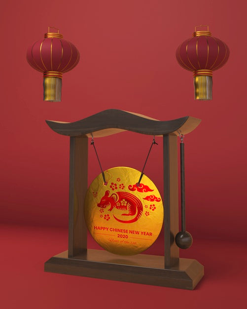 Traditional Ornaments For New Year Psd