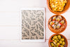 Traditional Spanish Food Mockup With Tablet Psd