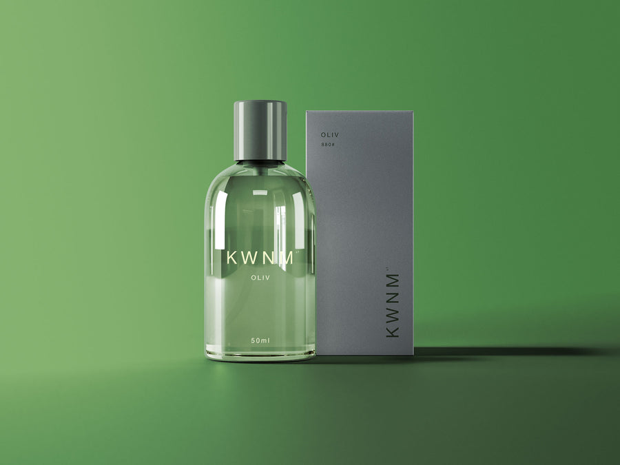 Transparent Bottle Packaging Mockup