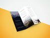 Tri Fold Brochure Showcase Mockup
